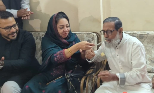 পরাজিত প্রার্থী বাড়িতে  চৌধুরী নায়াব ইউসুফ, চাইলেন সহযোগিতা ও পরামর্শ