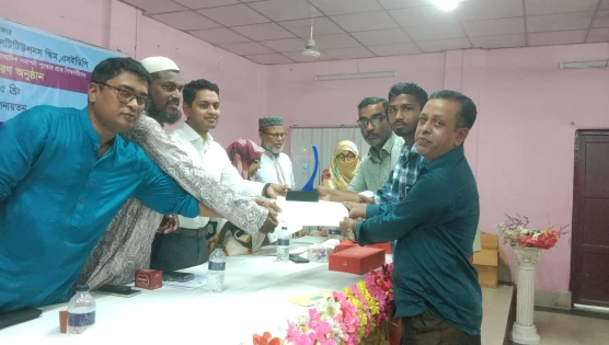 Image related to তাড়াইলে শ্রেষ্ঠ শিক্ষার্থীদের মাঝে ক্রেস্ট ও সার্টিফিকেট বিতরণ