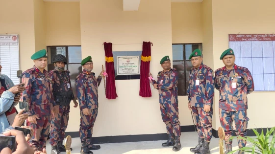 সীমান্তে নজরদারি বৃদ্ধির লক্ষে হাতীবান্ধায় নতুন বিওপি'র উদ্বোধন