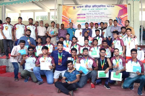 ঢাবি স্যার এ এফ রহমান হলের বার্ষিক ক্রীড়া প্রতিযোগিতা অনুষ্ঠিত