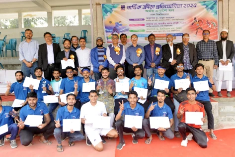 ঢাবি অমর একুশে হলের বার্ষিক ক্রীড়া প্রতিযোগিতায় নাঈম চ্যাম্পিয়ন