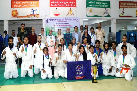 আন্তঃবিশ্ববিদ্যালয় জুডো (ছাত্র-ছাত্রী) প্রতিযোগিতায় ঢাকা বিশ্ববিদ্যালয় চ্যাম্পিয়ন